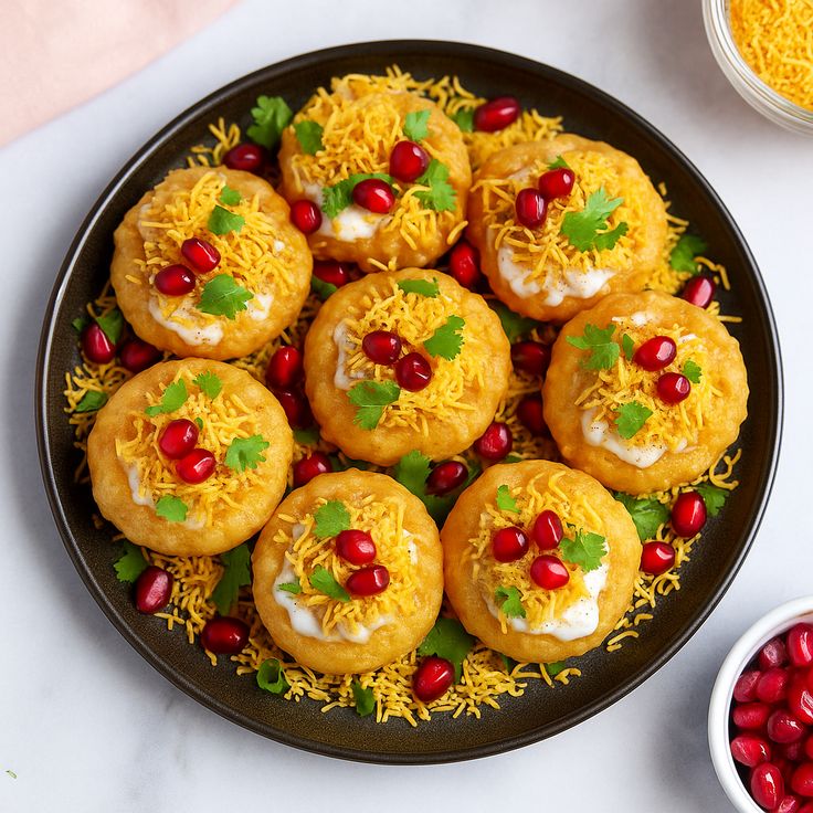 tasty Indian chaat varieties from British Bakery in Karaikudi