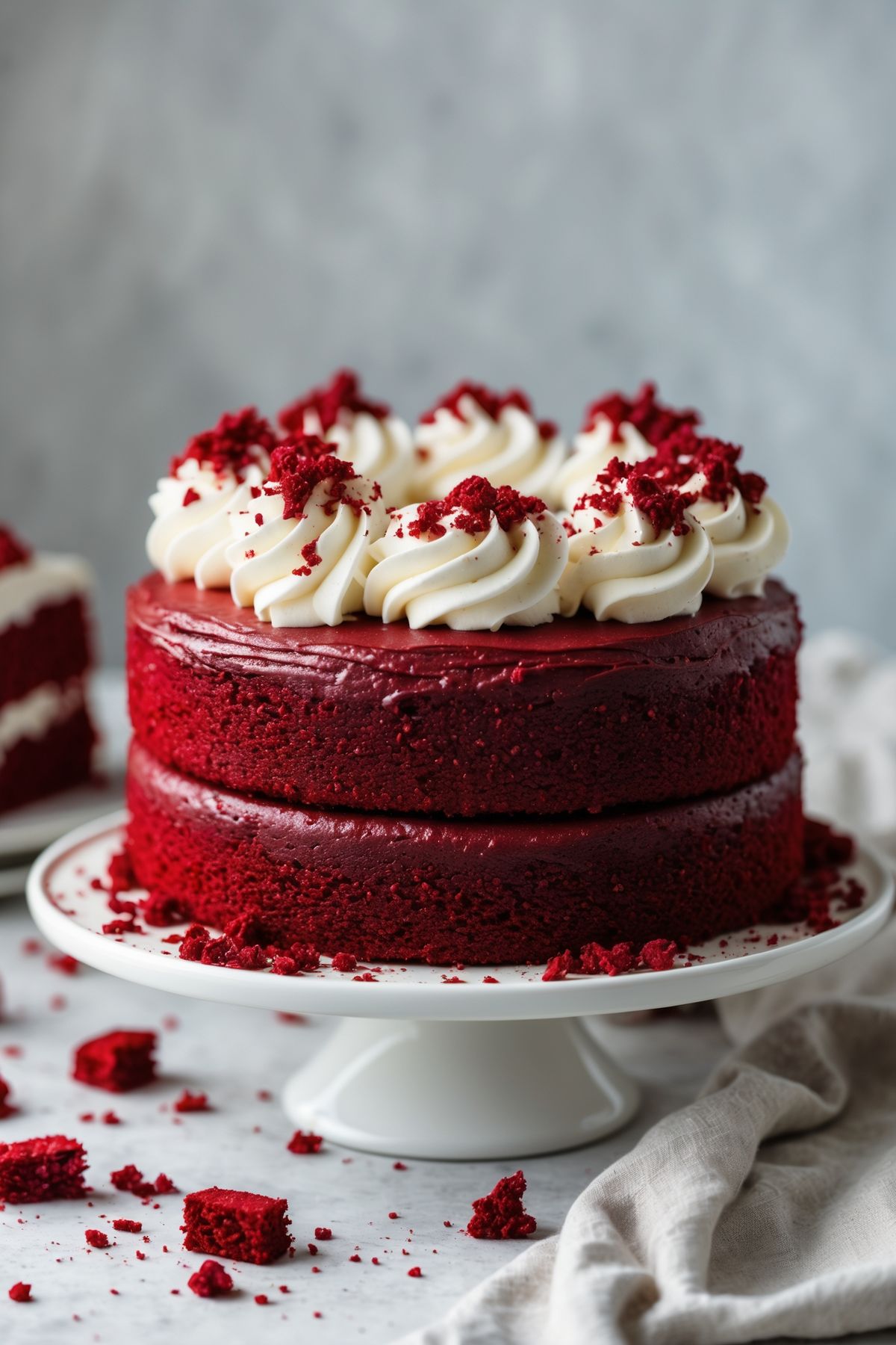 red velvet cake from the best bakery in Karaikudi
